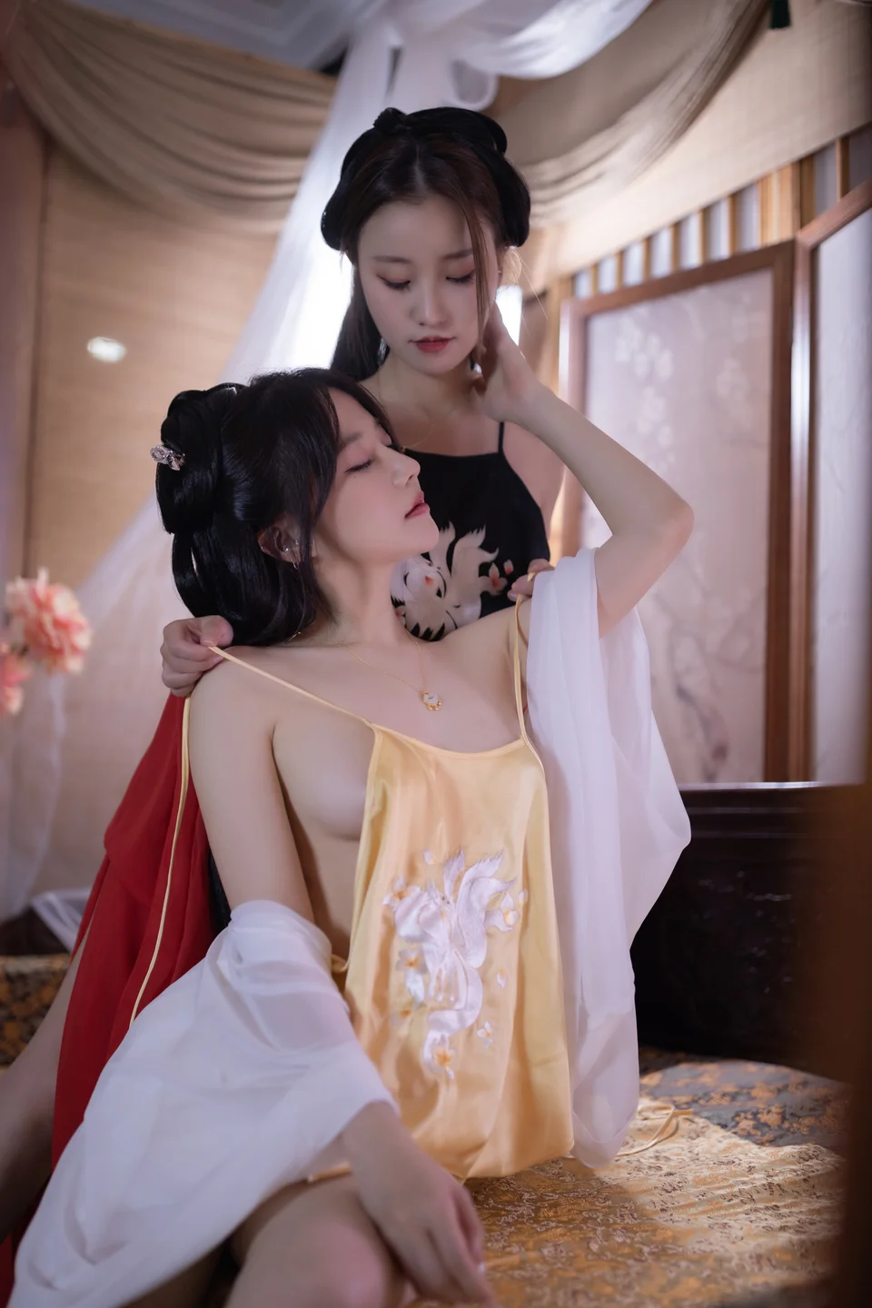 鱼子酱Fish - 双人古装 [154P-1.27GB]  tg@simisebaisi 【丝足阁】030.webp